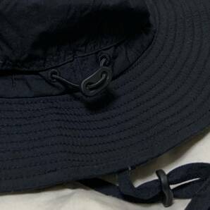 THE NORTH FACE! Horizon Hat! ホライズンハット! 帽子! ブラック! ストラップ付! UVケア! べンチレーションメッシュパネル! SIZE L!の画像5