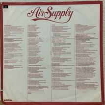 LP! AIR SUPPLY / THE ONE THAT YOU LOVE! 1980! 日本盤!_画像5