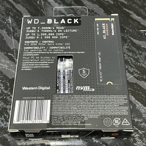 ■ Western Digital WD Black SN850X WDS200T2X0E 2TB NVMe SSD 未使用新品③ ■の画像2