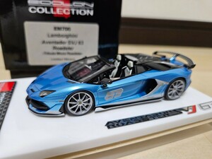 アイドロン 1/43 ランボルギーニ アヴェンタドール SVJ 63 Roadster Tribute Miura EIDOLON LAMBORGHINI Aventador メイクアップ make up