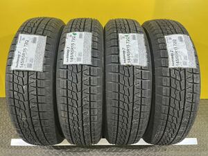 T943 新品未使用 145/65R15 YOKOHAMA ice GUARD iG70 ヨコハマ アイスガード セブン 冬タイヤ スタッドレス 2021年製 4本セット