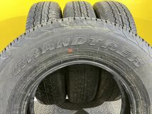 T1015 中古 195/80R15 DUNLOP GRANDTREK AT20 ダンロップ グラントレック 夏タイヤ サマータイヤ バリ溝 2023年製 4本セット_画像7