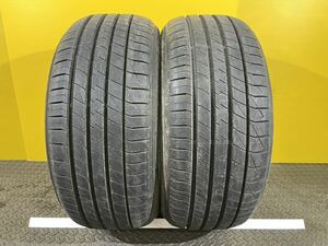 T1016 中古 225/50R17 DUNLOP LEMANS Ⅴ ダンロップ ルマン 5 夏タイヤ サマータイヤ バリ溝 2019年製 2本セット