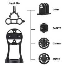 即決◎サイクルコンピューターマウント☆各社対応品☆ブラック☆送料無料_画像3