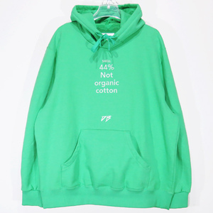 DOUBLET ダブレット COMPOSITION MESSAGE HOODIE コンポジション メッセージ フーディー グリーン プルオーバー パーカー OTHER Apz