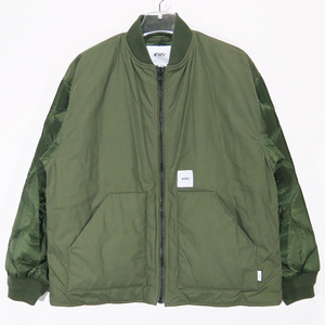 WTAPS ダブルタップス 20AW SHEDS/JACKET/COTTON.WEATHER シェッズ ジャケット コットン ウェザー オリーブドラブ アウター ブルゾン Apz