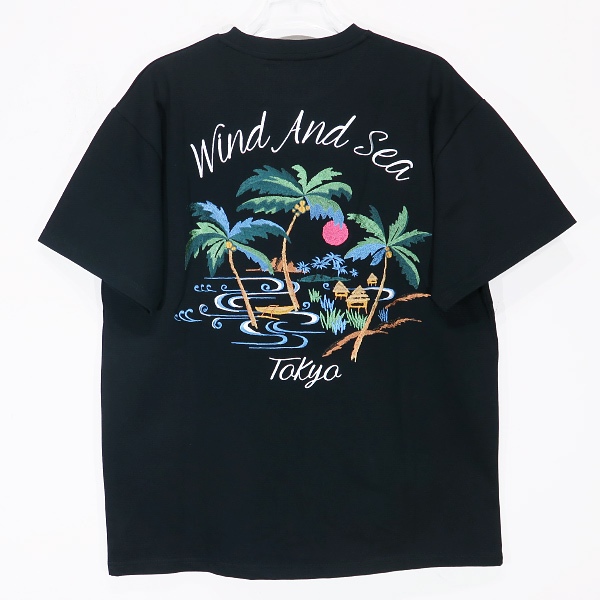 WIND AND SEA ウィンダンシー Tokyo GbPb Collection SOUVENIR S/S TEE スーベニア ショートスリーブ Tシャツ ブラック カットソー Apz