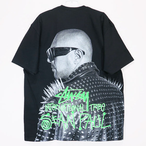 STUSSY ステューシー SEAN PAUL TEE ショーン ポール Tシャツ ショートスリーブ カットソー ブラック Apz