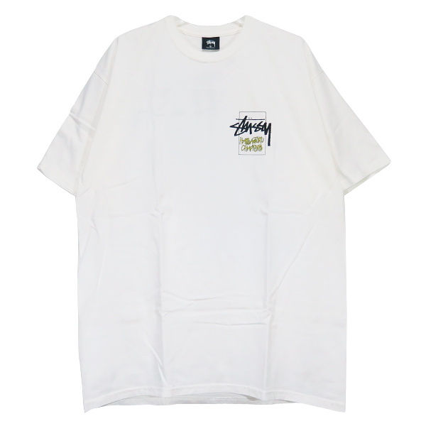 STUSSY ステューシー HARAJUKU CHAPTER REOPEN TEE 原宿チャプター リオープン Tシャツ ショートスリーブ ホワイト カットソー Apz