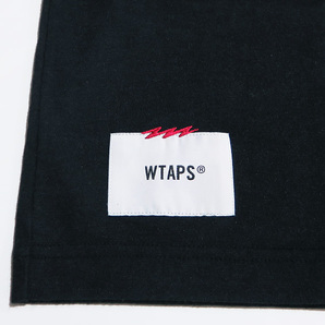 WTAPS ダブルタップス 23SS DESIGN 02/SS/CTPL.DSQD 231ATDT-CSM14 DTロゴ デザイン ショートスリーブ Tシャツ ブラック 半袖 apkの画像5