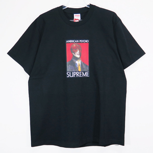 SUPREME シュプリーム 23AW AMERICAN PSYCHO TEE アメリカンサイコ Tシャツ ショートスリーブ カットソー 半袖 ブラック Apz