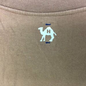 HOLLYWOOD RANCH MARKET ハリウッドランチマーケット 聖林公司 日本製 ラクダ 砂漠 プリント 半袖Tシャツ サイズ：L カラー：ブラウンの画像4