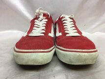 VANS ヴァンズ バンズ OLD SKOOL DX オールドスクール DX V36CL+ ローカットスニーカー サイズ：28cm カラー：レッド_画像2