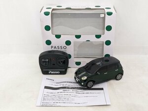 1【未使用長期保管品】TOYOTA トヨタ パッソモーダ PASSO MODA G ディーラー特注 非売品 RC ラジコン ミニカー 1/24スケール