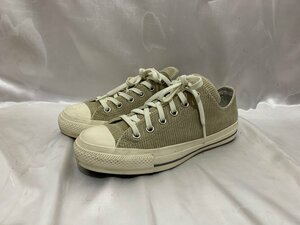 CONVERSE コンバース オールスター コーデュロイ ローカットスニーカー 1SC362 サイズ：25cm ベージュ シューズ