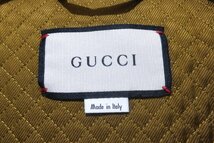 GUCCI グッチ 20SS エンブロイダリーフェルトボンバースタジャン 590778 Z8AF4 サイズ50 アウター メンズ_画像3