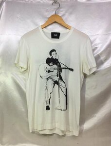 D&G Dolce & Gabbana ドルチェアンドガッバーナ Elvis Presley エルヴィスプレスリー プリントTシャツ サイズ：46 カラー：ホワイト