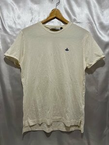 Vivienne Westwood ヴィヴィアンウエストウッド ワンポイントロゴ Ｔシャツ ポルトガル製 サイズ：Ｍ カラー：ホワイト系