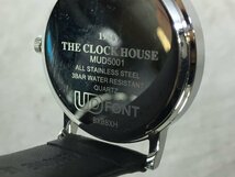 THE CLOCK HOUSE ユニバーサルデザイン クオーツ腕時計 アナログ 腕時計 MUD5001_画像5