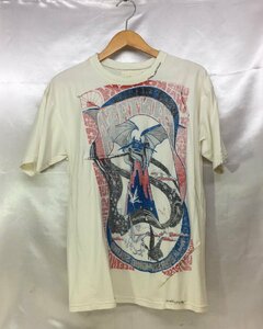 Religion レリジョン ユーズド加工 リメイク風 プリント 半袖 Tシャツ サイズ：2 カラー：ホワイト系