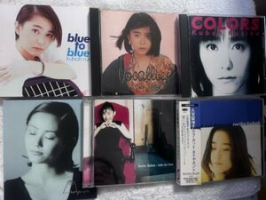 久宝留理子 BEST&オリジナルアルバムCD6枚セット with the best/COLORS/ラフカットダイヤモンド/Vocallies/pocket people/blue to blue