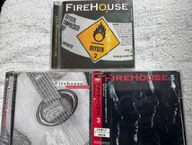FIREHOUSEファイアーハウス オリジナルアルバムCD3枚セット 「O2」「3」「GOOD ACOUSTICS」_画像1