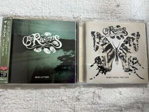 The Rusmusザ・ラスマス オリジナルアルバムCD2枚セット「DEAD LETTERS」「HIDE FROM THE SUN」