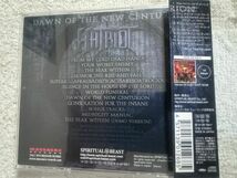 HATRIOTヘイトリオット オリジナルアルバムCD「DAWN OF THE NEW CENTURION」国内盤 EXODUSエクソダス/スティーヴゼトロ_画像2