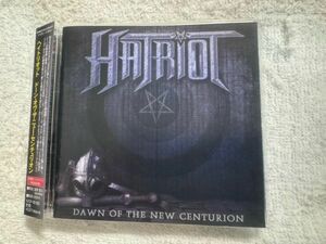 HATRIOTヘイトリオット オリジナルアルバムCD「DAWN OF THE NEW CENTURION」国内盤 EXODUSエクソダス/スティーヴゼトロ