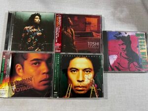 久保田利伸/TOSHI KUBOTA オリジナルアルバムCD5枚セット Gold Skool/As One/Nothing But Your Love/BUMPIN' VOYAGE/BONGA WANGA