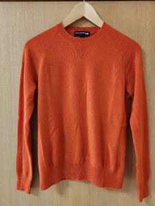 ◆ユニクロ イネス オレンジ ニット セーター カシミヤ 100％ サイズS