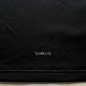 ★美品 adidas CLIMALITE メンズ O メッシュ 長袖 Tシャツ プラクティスシャツ / アディダス イクイップメント ロゴ スポーツの画像5