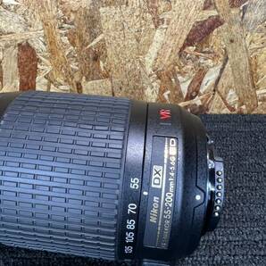 カメラレンズ Nikon ニコン AF-S DX VR NIKKOR 55-200mm 4-5.6G ED 袋付きの画像5