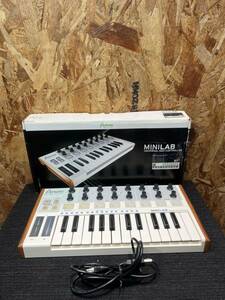 Arturia アートリア MINILAB USB MIDI コントローラー MIDIキーボード 箱付き USBケーブル付き 通電確認済み