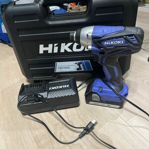 【中古】ハイコーキ　コードレスインパクトドライバー　FWH 18DGL ケースと充電器と小さいバッテリー