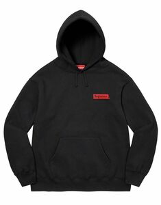 【Supreme】2023 Fiend Hooded Sweatshirt パーカーＭサイズ【正規店購入・新品】黒　シュプリーム