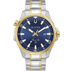 Bulova Marine Star Two-Tone Bracelet Watch | 43mm | 98B384
