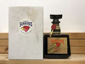 SUNTORY WHISKY ROYAL SUNBIRDS サントリー ウイスキー ローヤル サンバーズ 第一回 Vリーグ 優勝記念 ラベル 720ml 43% 箱付き 古酒