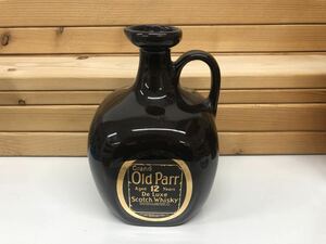 GRAND Old Parr De Luxe 12years グランド オールドパー 12年 デラックス 陶器 スコッチ Scotchウイスキー Whisky 750ml 43% 1438g 古酒