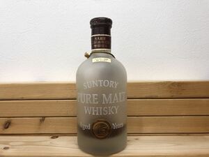 ※液漏れ SUNTORY PURE MALT WHISKEY 15years サントリー ピュアモルト ウイスキー 15年 大丸創業270年記念限定 760ml 43% 古酒