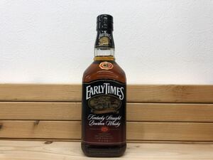 EARLY TIMES BROWN LABEL アーリータイムズ ブラウン ラベル バーボン ウイスキー Bourbon Whiskey 700ml 40% 古酒 未開栓