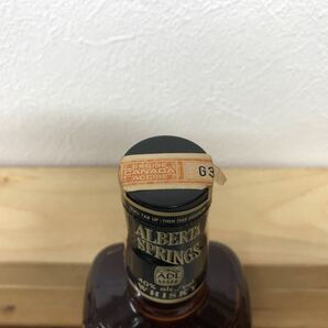 ALBERTA SPRINGS 1978 アルバータ スプリングス 1978 木箱 カナディアン ウイスキー Canadian Whisky750ml 40％ 木箱有り 古酒の画像8