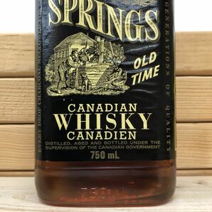 ALBERTA SPRINGS 1978 アルバータ スプリングス 1978 木箱 カナディアン ウイスキー Canadian Whisky750ml 40％ 木箱有り 古酒の画像3