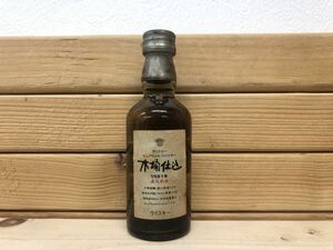 SUNTORY WHISKY サントリー 木桶仕込 1981 ピュアモルトミニボトル ジャパニーズ ウイスキー Japanese Whisky 50ml 43% 古酒 未開栓