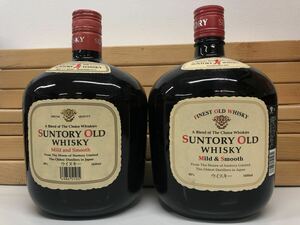 サントリー オールド 1400ml SUNTORY WHISKY OLD 2本セット ジャパニーズ ウイスキー Japanese Whisky 1400ml 40% 2427g 2442g 古酒