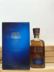 THE NIKKA PREMIUM BLENDED WHISKY 12YEARS OLD ニッカ 12年 プレミアム ブレンデッド ウイスキー Japanese Whisky 700ml 43% 箱付き 古酒