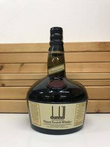 Dunhill OLD MASTER FINEST ダンヒル オールドマスター ファイネスト スコッチ ウイスキー Scotch Whisky 1000ml 43%古酒 未開栓