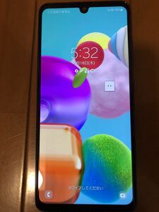 Docomo Samsung Galaxy A41 SC41A Android スマートフォン　青　64GB