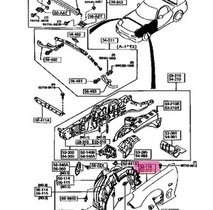 ★超希少 左右セット 未使用 純正 マツダ フロント フェンダー パネル サバンナ RX7 FD3S FC3C FC3S MAZDA FRONT FENDER PANEL SET Savanna