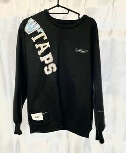 WTAPS(ダブルタップス)スウェット SWEATSHIRT ブラック サイズ01 